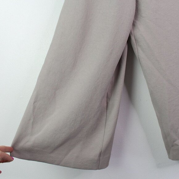 Babaton Strapless Ruffle Jumpsuit Taupe 2 - Picture 4 of 10